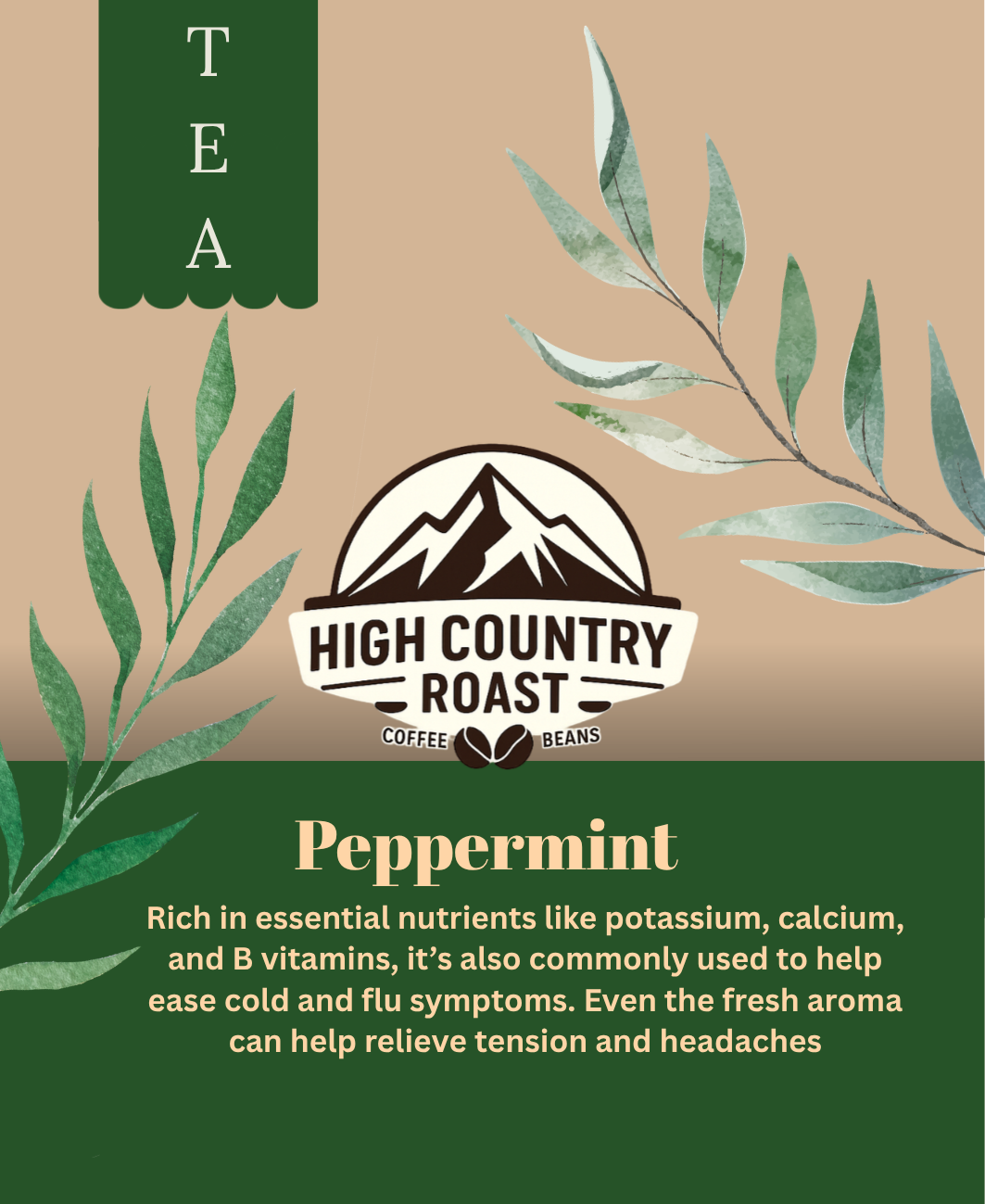 Peppermint tea