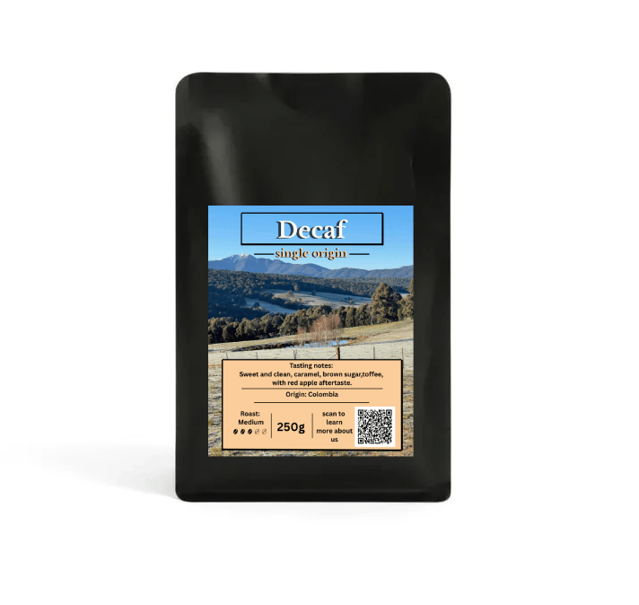 Decaf single origin Colombia