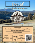 Decaf single origin Colombia